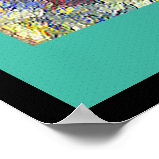 Im Regenplakat Poster (Ecke)