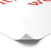 Im Reich der Ideen - Ausdauer-Zitat Poster (Ecke)