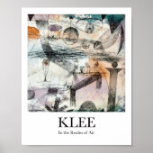 Im Reich der Luft 2 von Paul Klee Poster (Vorne)