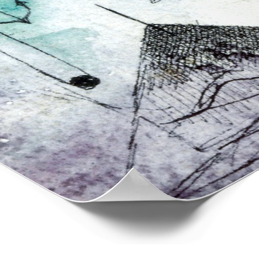 Im Reich der Luft | Paul Klee | Poster (Ecke)