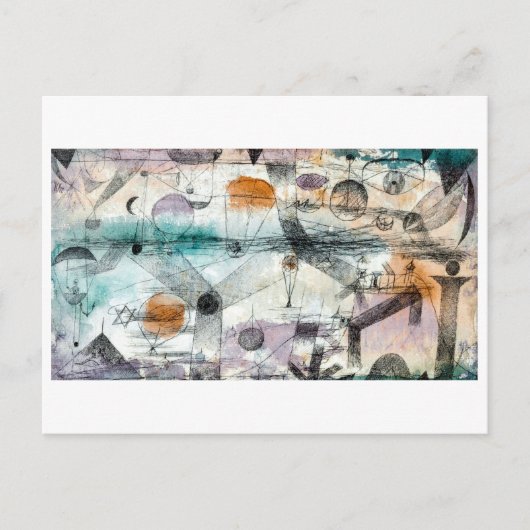 Im Reich der Luft | Paul Klee | Postkarte (Vorderseite)