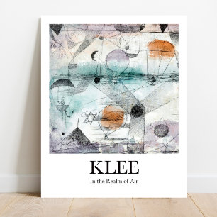Im Reich der Luft von Paul Klee Poster