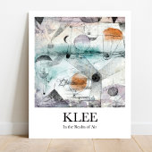 Im Reich der Luft von Paul Klee Poster