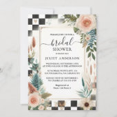 Im Retro Studio Creative Illustriert Brautparty Einladung (Vorderseite)