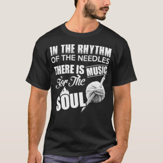 Im Rhythmus Der Nadeln Ist Musik Für Th T-Shirt