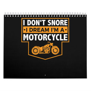 Im richtigen Motorradfahrer Geschenk für Motorradl Kalender