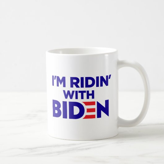 i'm Ridin mit Biden 2024 Kaffeetasse (Rechts)