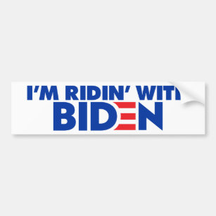 I'm Ridin' With Biden 2024 Autoaufkleber
