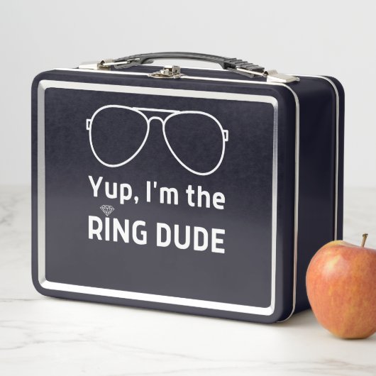 Im ring dude funny wedding ring kids metall brotdose (Beispiel)