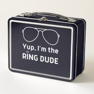 Im ring dude funny wedding ring kids metall brotdose