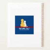 Im rosa Golden Retriever Planner Planer (Rückseite)