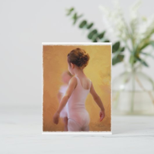 Im Rosa Postkarte (Stehend Vorderseite)