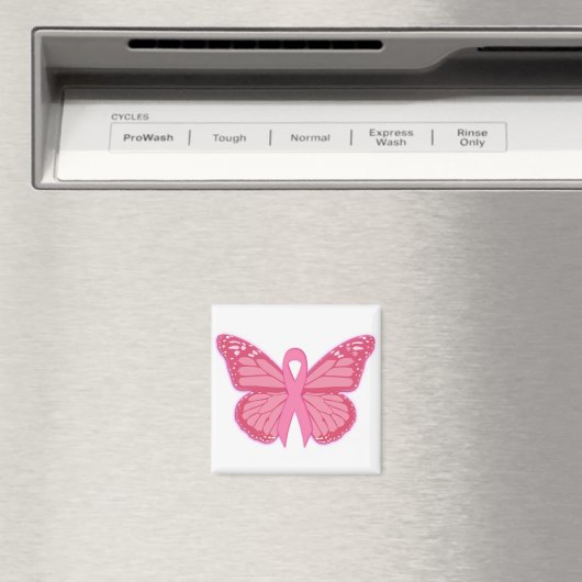Im rosa Schmetterling Magnet (In Situ (Geschirrspüler))