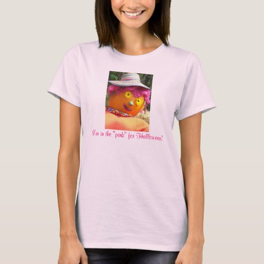 Im "rosa" zu Halloween-T - Shirt (Vorderseite)