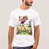 Im Rough-Golf-T - Shirt (Vorderseite)