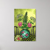 Im Roycroft Café Leinwanddruck (Vorderseite)