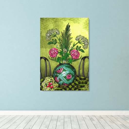 Im Roycroft Café Leinwanddruck (Insitu (Holzboden))