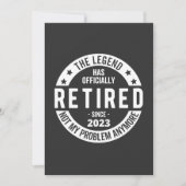 im Ruhestand 2023 Einladung (Vorderseite)