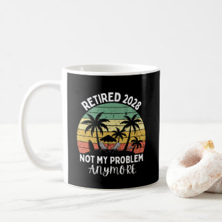 im Ruhestand 2028 nicht mehr mein Problem Kaffeetasse