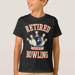 Im Ruhestand Bowling-Kugel Süßes Rentner-Geschenk T-Shirt