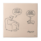 im Ruhestand Fliese (Vorderseite)