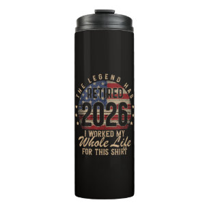 im Ruhestand ich habe mein ganzes Leben dafür gear Thermosbecher