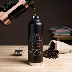 Im Ruhestand Ich habe mein ganzes Leben dafür gear Trinkflasche