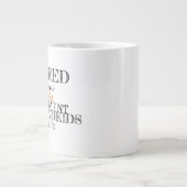 Im Ruhestand Jumbo-Tasse (Vorderseite)