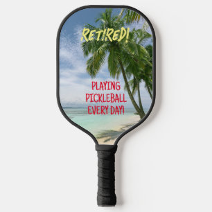 im Ruhestand! Pickleball oder Ihre Nachrichten Str Schläger
