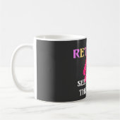 Im Ruhestand...Sehen wir uns am Strand Kaffeetasse (Links)