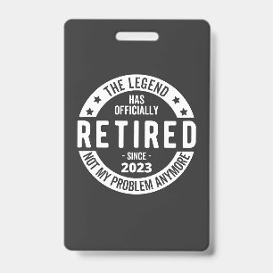 im Ruhestand seit 2023 Ausweis