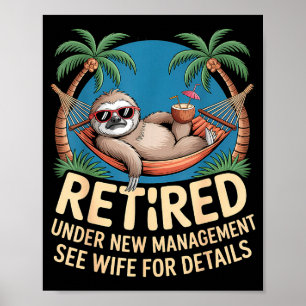 Im Ruhestand unter neuer Leitung Ehefrau lustig Ru Poster