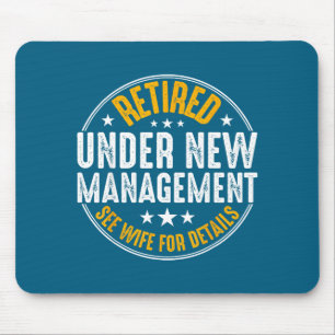 Im Ruhestand unter neuer Leitung Siehe Grafik Kuns Mousepad