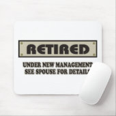 im Ruhestand. Unter "Neues Management" Mousepad (Mit Mouse)