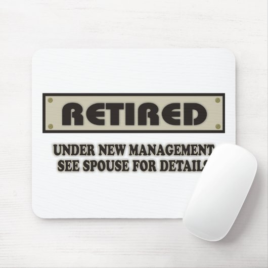 im Ruhestand. Unter "Neues Management" Mousepad (Mit Mouse)
