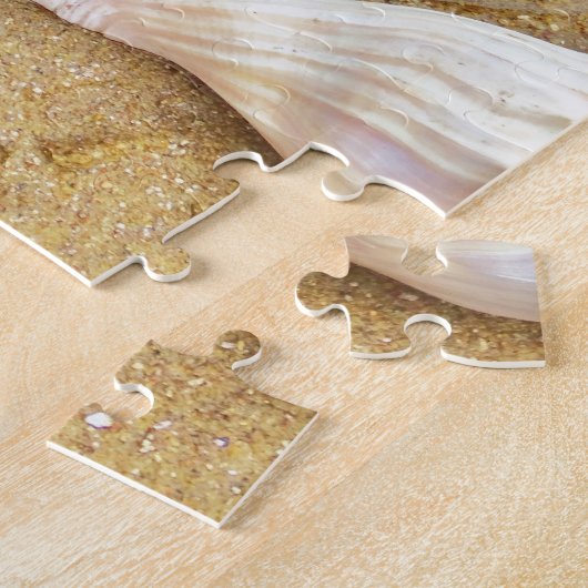 im Sand mit Muscheln Puzzle (Seite)