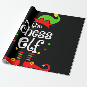 im Schach Elf Weihnachten Familienfreund Weihnacht Geschenkpapier