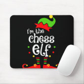 im Schach Elf Weihnachten Familienfreund Weihnacht Mousepad (Mit Mouse)