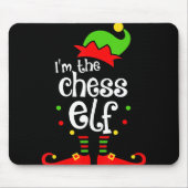 im Schach Elf Weihnachten Familienfreund Weihnacht Mousepad (Vorne)