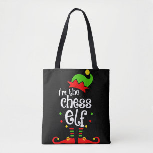 im Schach Elf Weihnachten Familienfreund Weihnacht Tasche