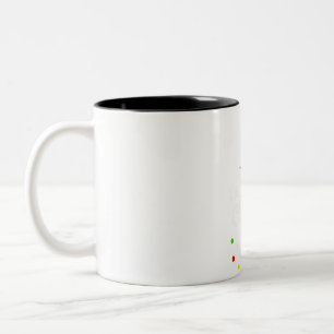 im Schach Elf Weihnachten Familienfreund Weihnacht Zweifarbige Tasse