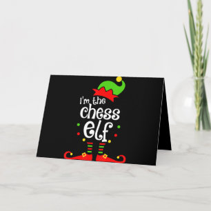 im schach elf xmas Familienfreund Weihnachtsgesche Feiertagskarte