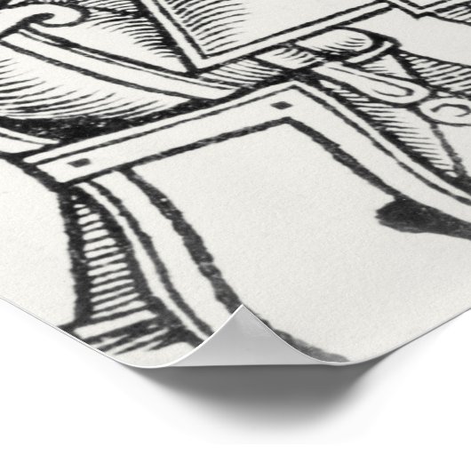 Im Schachbrett Poster (Ecke)