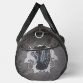Im Schatten der Eleganz: Ein schwarzer Schwan. Duffle Bag (Rechts)