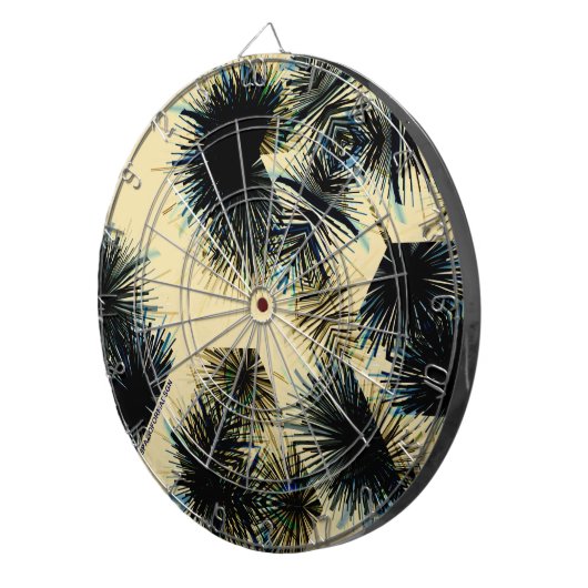 Im Schatten der Farbe Beige Dartscheibe (Vorderseite rechts)