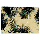 Im Schatten der Farbe Beige Große Geschenktüte (Rückseite)