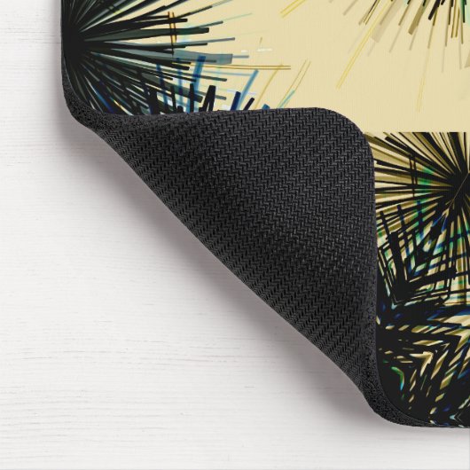 Im Schatten der Farbe Beige Mousepad (Ecke)