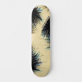 Im Schatten der Farbe Beige Skateboard