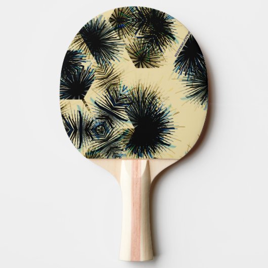 Im Schatten der Farbe Beige Tischtennis Schläger (Rückseite)