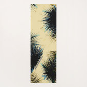 Im Schatten der Farbe Beige Yogamatte (Rückseite)